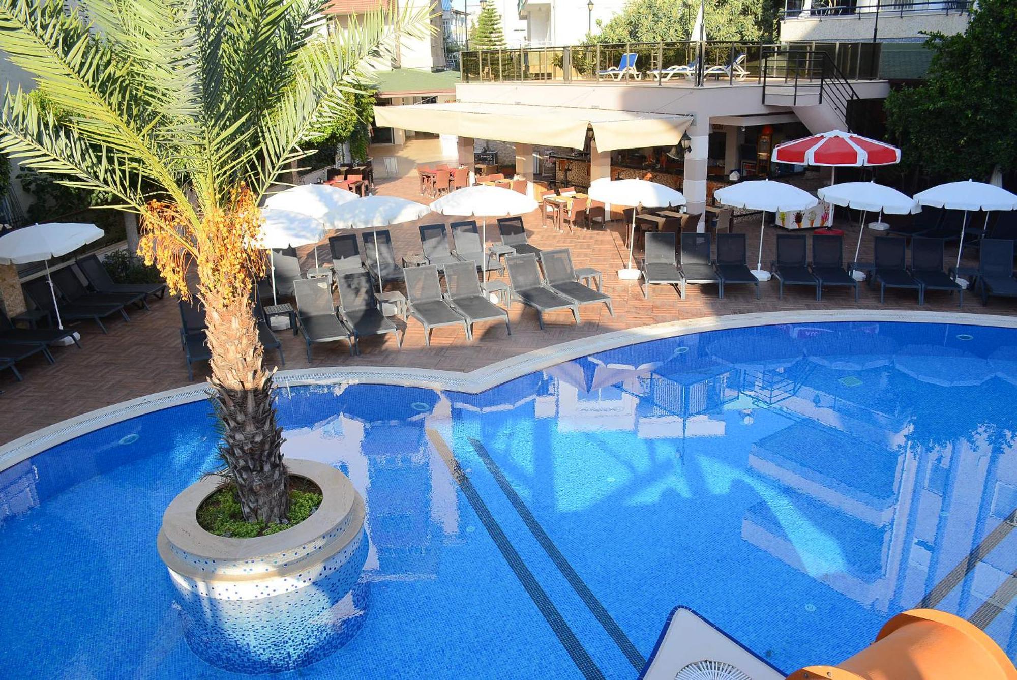 Almera Park Apart Hotel Alanya Buitenkant foto